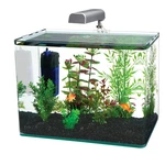 Penn Plax Radius Desktop 5 Gallon Aquarium Kit Frameless Glass WW110K Filter Led. Fixed Price $124.99.
