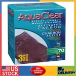 3-PACK Clear 70 Activated Carbon Inserts, Aquarium Filter Replacement Media. Fixed Price $30.13.
