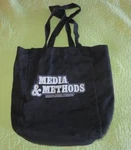 Vtg Media & Methods Education Technology Tote Bag Magazine Software School Sack. Fixed Price $7.96.
