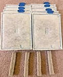Replacement Filter Cartridges Compatible With Aqueon 8 Packs 4 Pads Aquarium-l. Fixed Price $25.99.