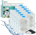 10PK Pf-l Carbon Cartridge Filter For Top Fin Silenstream PF20, PF30, PF40 PF75. Fixed Price $21.09.