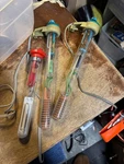 3 Vintage Fish Aquarium Tank Heaters Supreme (2) & Miracle Tested Working. Fixed Price $25.00.