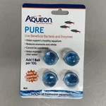 Aqueon (6 Pack, 4 Ct.) Pure Live Beneficial Bacteria And Enzymes Balls For Fish. Fixed Price $24.64.