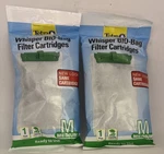X 2 Sealed Tetra Whisper Bio-bag Filter Cartridge Medium For 5-10 PF-10 IQ-10. Fixed Price $12.00.