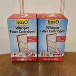 Tetra Whisper Filter Cartridges Sz Small 11 Total Ready Use 19550. Fixed Price $11.95.