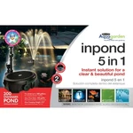 Pennington Aquagarden Inpond 5 1 Fountain Uv Clarifier Filter Led 300GAL. Fixed Price $150.00.