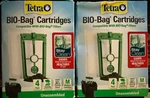 2 Boxes Tetra Whisper Bio-bag Filters Unassembled Cartridges For Fish Aquariums. Fixed Price $5.99.