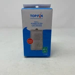 Top Fin Pf-s Small Filter Cartridges 3CT For PF10, White/black. Fixed Price $8.62.