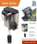 Whisper-quiet Slim Aquarium Filter For 1-5 Gallon Tanks, Adjustable Flow 42 Gph. Fixed Price $24.29.