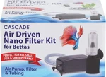 Cascade Nano Aquarium Filter & Air Pump Kit For Bettas Also Perfect Sma.... Fixed Price $15.88.