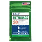 Dulytek Premium Nylon Rosin Filter Bags, 2" X 3" - 25 / 100 160 Micron Mesh. Fixed Price $10.99.
