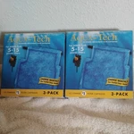 2 Packs Of Aqua-tech Ez-change NO.1 3-PACK Aquarium Filter Cartridge 5-15 Power. Fixed Price $12.00.