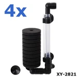 4 Pcs Bio Sponge Filter Betta Fry Aquarium Fish Tank Single (l) XY-2821. Fixed Price $10.28.