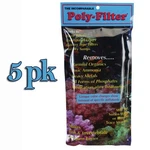 5 Pk Poly-filter Pad 4" X 8" Phosphate/ammonia/organics Remover Bio Marine. Fixed Price $47.98.