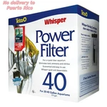 Tetra Whisper Power Filter 40 Gallons, Quiet 3-STAGE Aquarium Filtration New. Fixed Price $42.00.