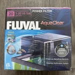 Aquaclear Power Filter (5-20 Us Gal / 18-76 L) Fluval Sealed Brand New. Fixed Price $36.99.