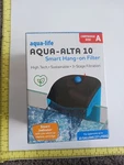 Aqua-life Aqua-alta 10 Aquarium Smart Hang On Filter New. Fixed Price $20.00.