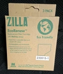Zilla Ecorenew Filter Cartridges With Smartclean No Drip 1EA/MEDIUM 3 Pk. Fixed Price $10.99.
