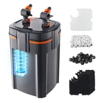 Vevor 396GPH Canister Filter External Aquarium W/ Timed Light For Up 125 Gallon. Fixed Price $94.99.