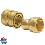 Python Brass Snap Connector For No Spill Clean & Fill System - Faucet Adapter. Fixed Price $32.32.