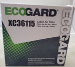 Ecogard XC36115 Premium Cabin Air Filter Front Quality Guaranteed. Fixed Price $20.00.