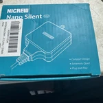 Nicrew Nano Silent Aquarium Air Pump Super Quiet For To 10 Gallon Tanks Black. Fixed Price $15.00.