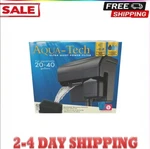 Aqua-tech Ultra Quiet Power Filter, For Aquariums 20-40 Gallons. Fixed Price $35.99.