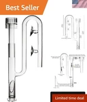 Aquatic Glass Lily Pipe Inflow With Surface Skimmer For Aquarium Filter 5/8''.... Fixed Price $28.66.