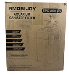 Amosijoy Aquarium Canister Filter EPC-850-UV (open Box Item) Fast Free Shipping. Fixed Price $67.99.