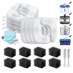 Veken Cat Water Fountain Filters, 8 Pack Replacement & White, Black. Fixed Price $27.99.