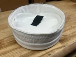 Industrial Felt Filter Bag Round, Fabric Depth With Handle. Fixed Price $23.95.