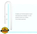 Fjarde Aquarium Lily Pipe Skimmer Outflow Glass Fish Tank Filter 1/2''. Fixed Price $40.00.