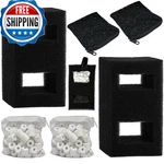 Beaufan 2 Set Aquarium Filter Media Kits Compatible Fluval Flex 15 Gal Desktop. Fixed Price $63.16.