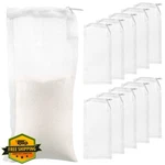 Tegeme 10 Aquarium Filter Media Bags 3X8 Inch 150 Micrometre Zipper. Fixed Price $20.00.
