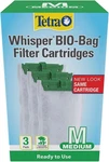 Tetra Whisper Bio-bag Filter Aquarium Cartridges, Medium For Freshwater. Fixed Price $9.55.