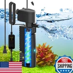 Vcraze Fish Tank Filter With - Light & Timer (3/6/12/24 Hours) For Green Wat. Fixed Price $55.28.