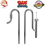 Fzone Aquarium Stainless Steel Skimmer Lily Pipes Inflow And Outflow With Spi.... Fixed Price $67.38.