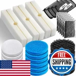Threlaco 17 Pcs Filter Media Replacement Set Compatible Fluval FX4 FX5 FX6. Fixed Price $73.43.