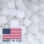 Koimaster Moving Bed Bio Filter Media - 20MM, White, For 100 Pcs,. Fixed Price $18.04.