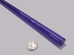 Acrylic Tube Purple 19180TL Extruded .625" Od .375" Id 72" Length. Fixed Price $55.79.
