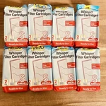 Lot Of 8, Pack Tetra Whisper Filter Cartridges #AQ-25900 Size Small. Fixed Price $22.95.