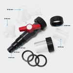 New Sunsun Grech CPF-30000 Filter Hose Adapter Set. Fixed Price $45.99.