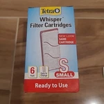 Tetra Whisper Bio-bag Filter Cartridges For Aquariums Ready To Use Small. Fixed Price $8.00.