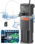 Pawfly Internal Aquarium Filter, Submersible Power With 55 Gph Water Pump. Fixed Price $12.43.