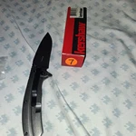 Kershaw Filter 1306BW Pocket Knife Frame Lock Plain Edge Blade. Fixed Price $18.00.