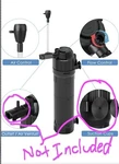 Aquamiracle Aquarium True 3-STAGE Filtration Fish Tank Filters HCF-713UV. Fixed Price $14.96.
