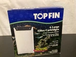 Top Fin Large Pf-l Filter Cartridges 5 Count Remaining Of 6 Pack. Fixed Price $7.53.
