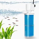 4-IN-1 Aquarium Filter, 2 Stage Filtration Fish Tank Filters, Ultra Quiet Sub.... Fixed Price $24.78.