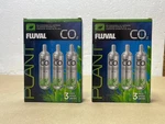 6X Lot Fluval 95G Pressurized CO2 Disposable Cartridge. Fixed Price $73.99.