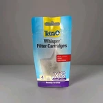 Tetra Whisper 4 Pack Xs Filter Cartridges AQ-78052 Activated Carbon Aquarium. Fixed Price $6.97.